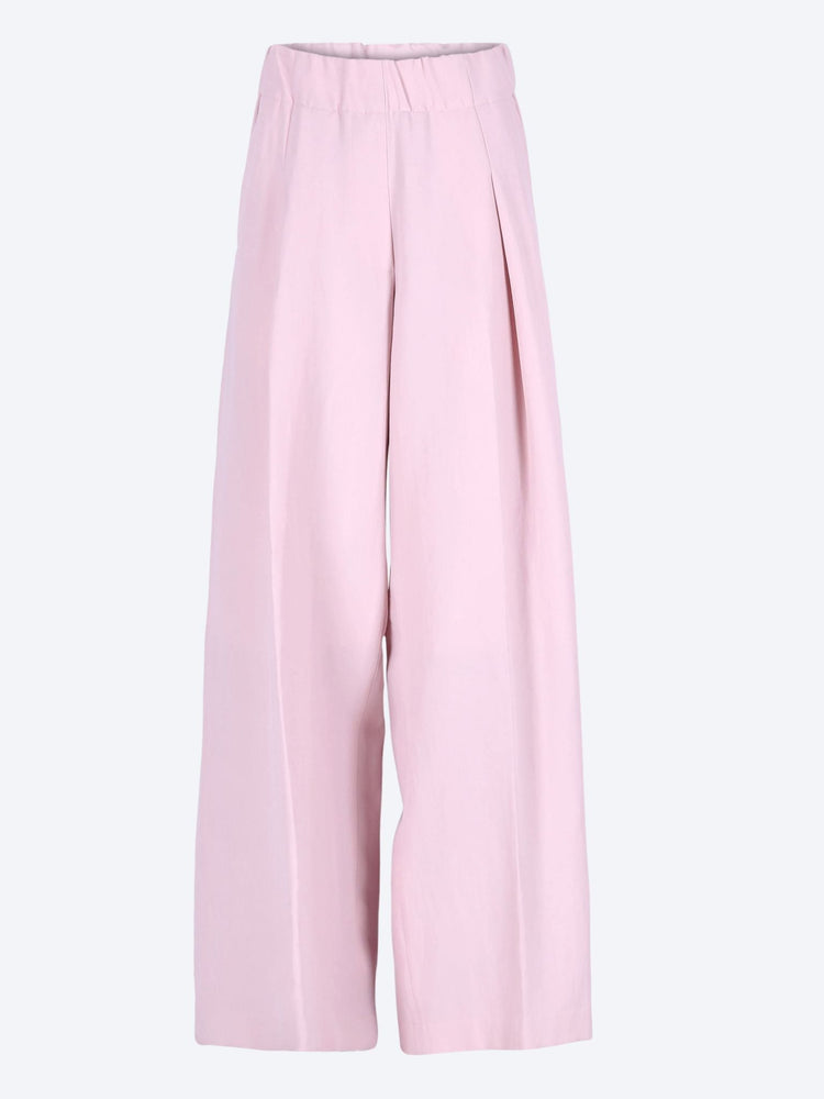 Wide leg elasticated pants 1
