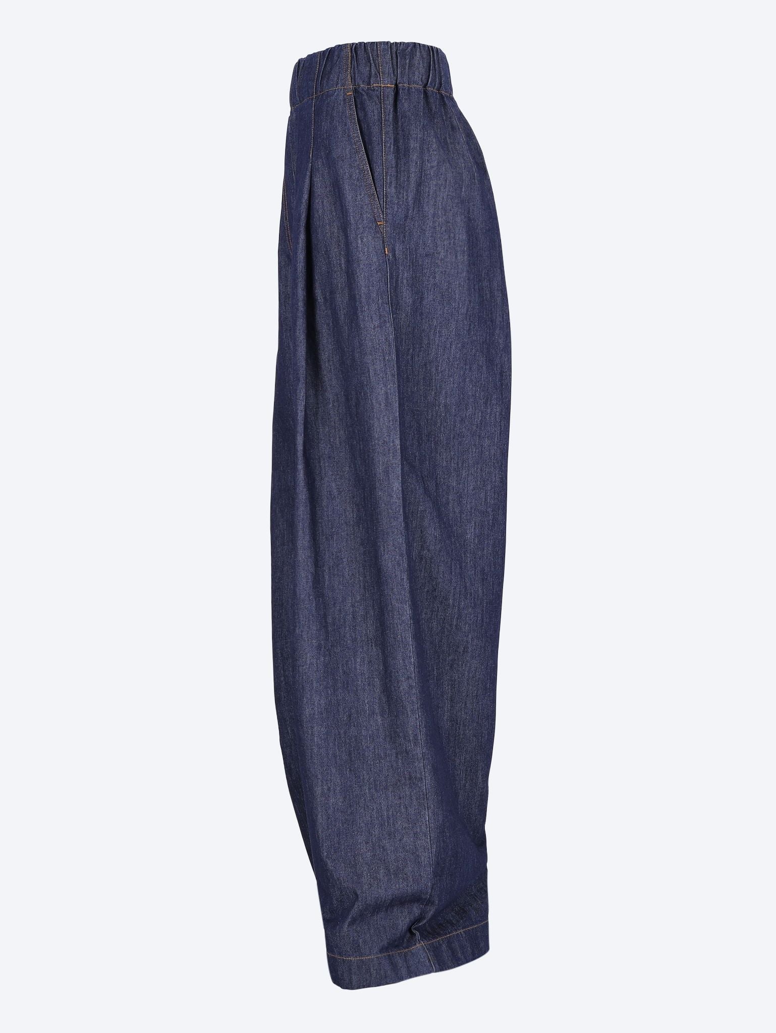 Wide leg elasticated pants 2