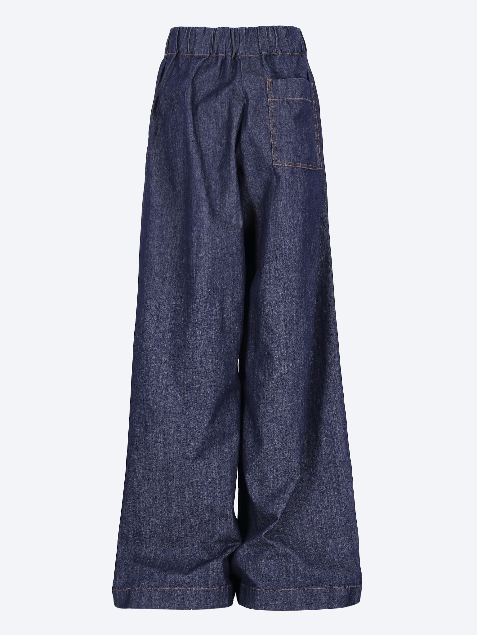 Wide leg elasticated pants 3