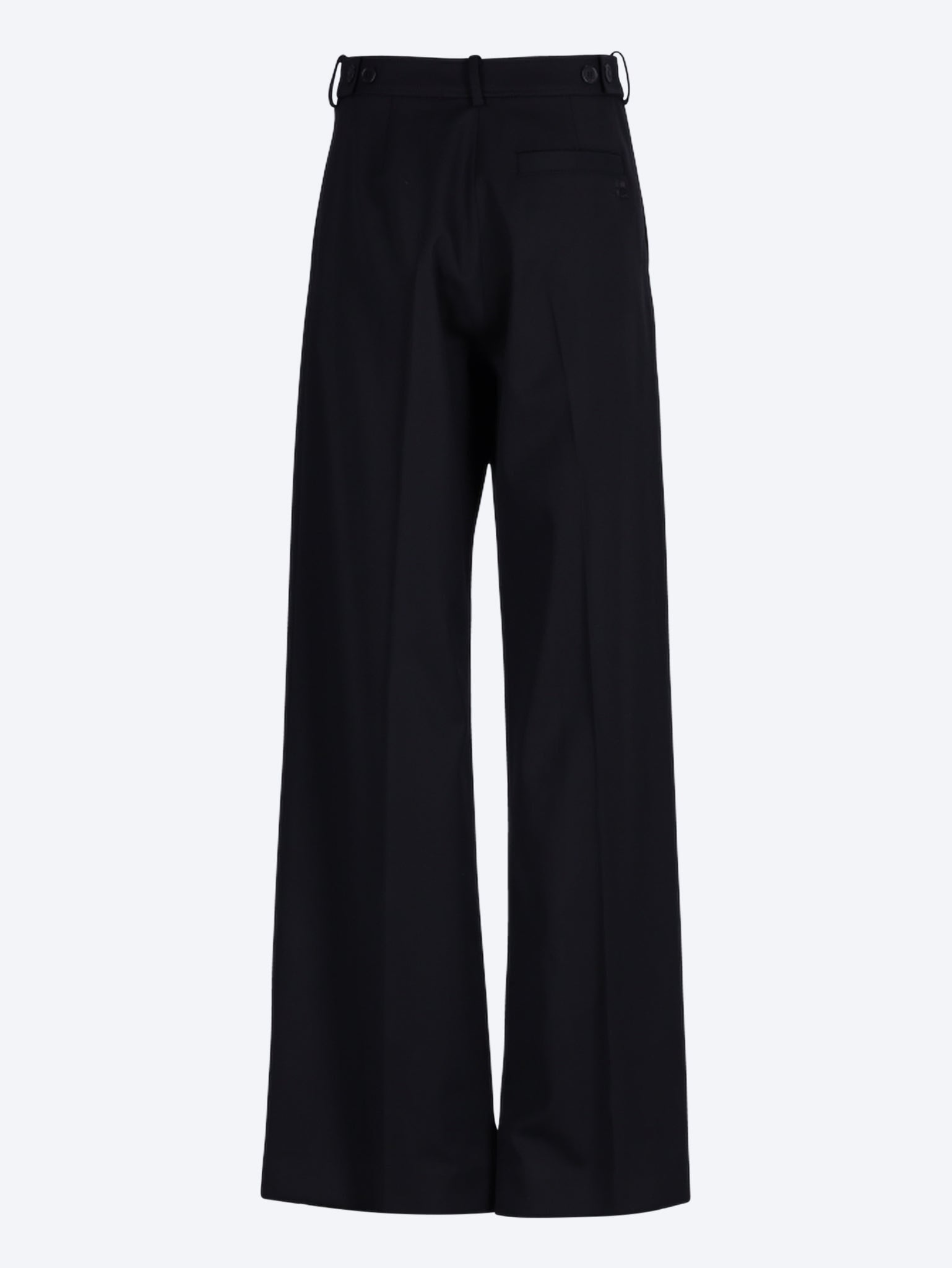 Wide-leg wool pants 3