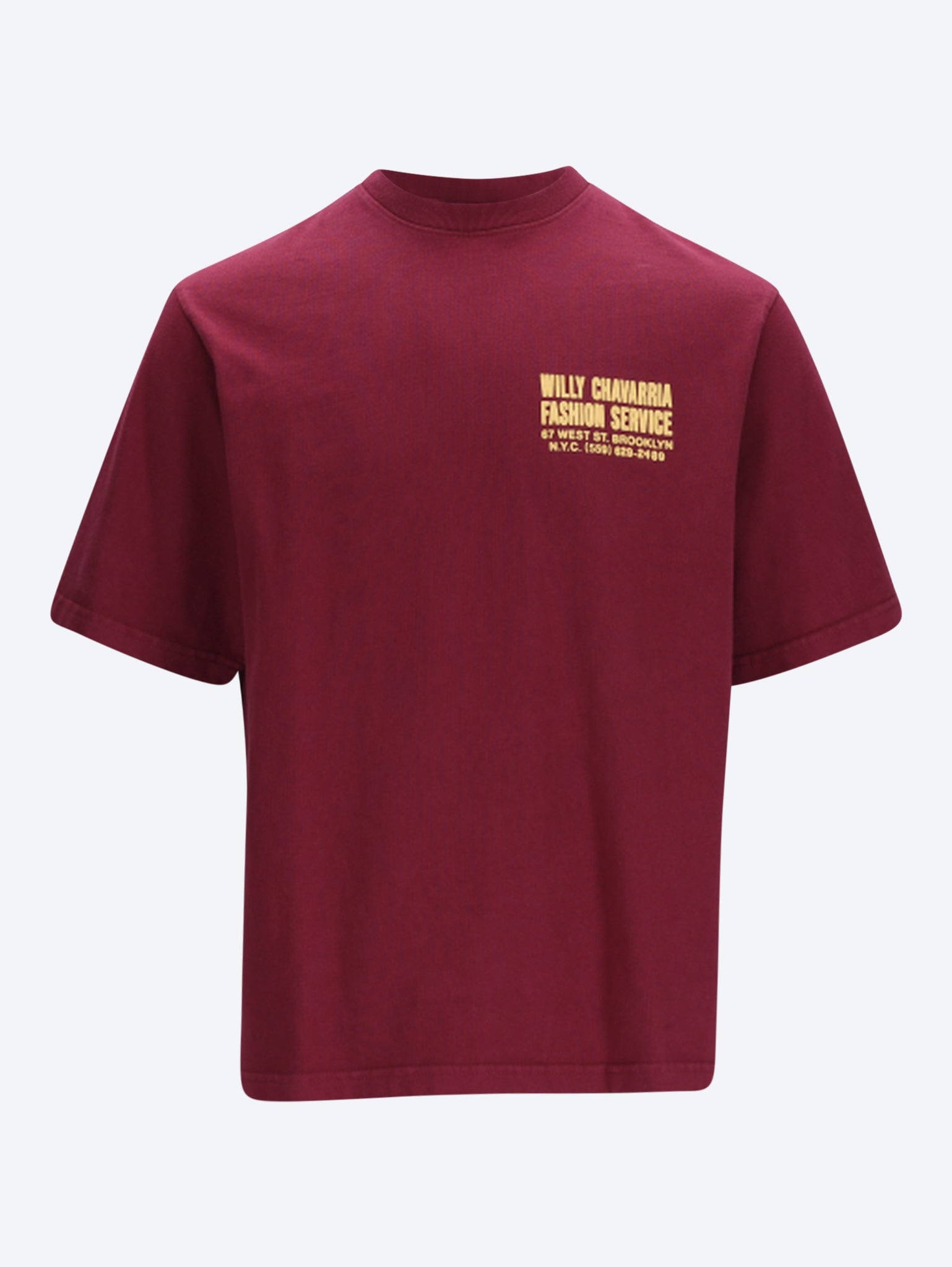 Willy Chavarria Fashion Services Standard-T-Shirt 1