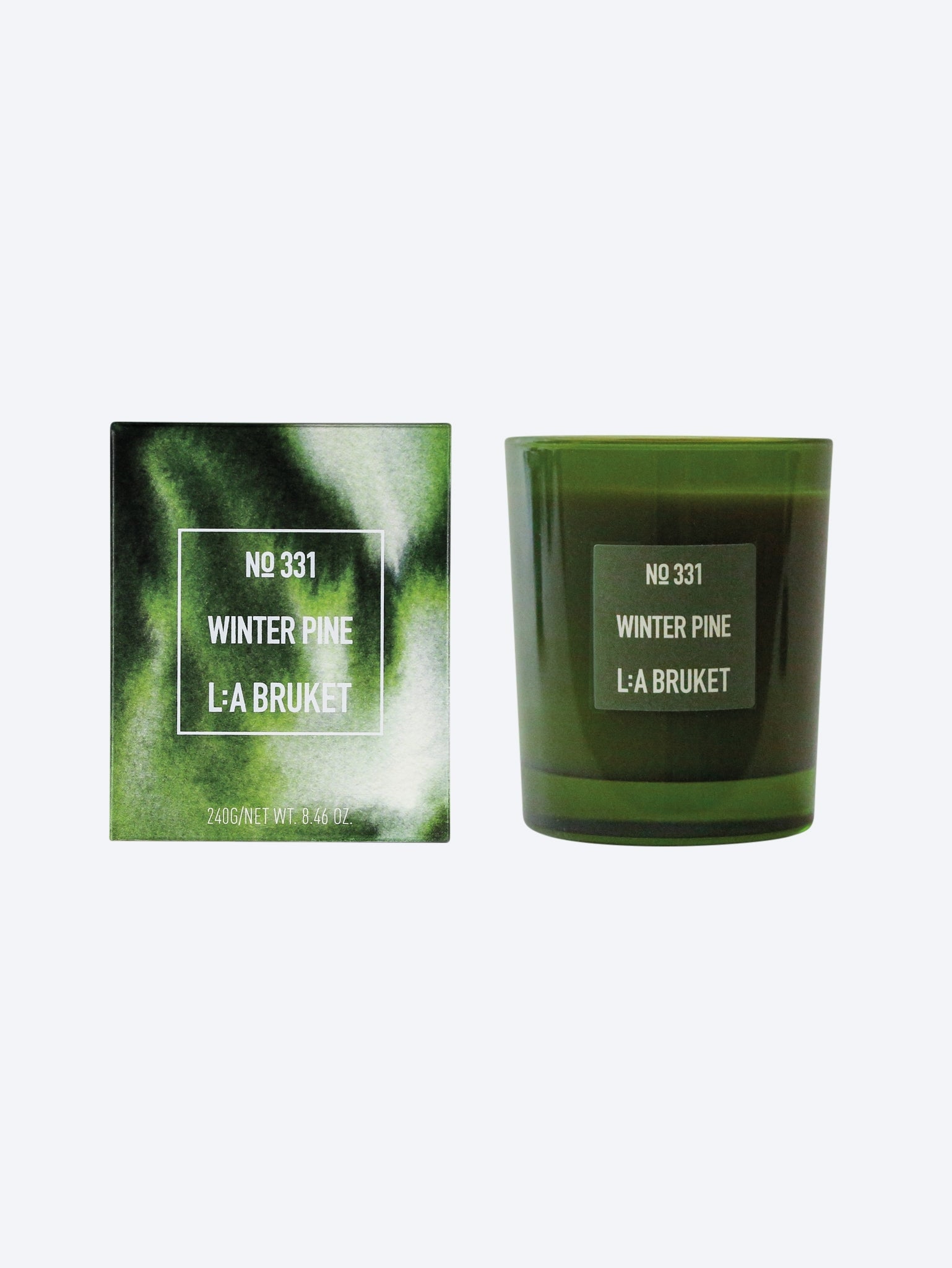 Winter pine candle 240g 2