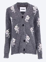 Wool alpaca v-neck cardigan ref: