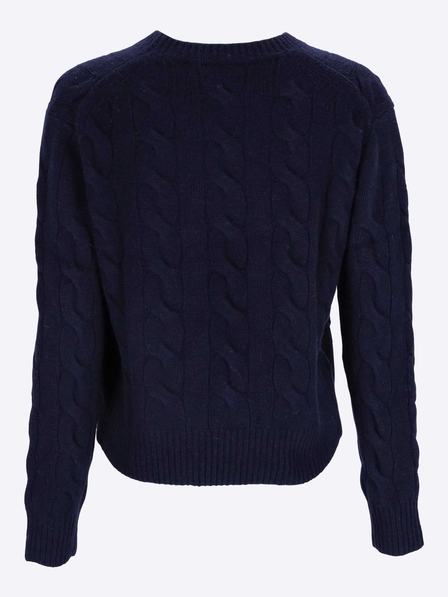 Wool cashmere crewneck sweater 3
