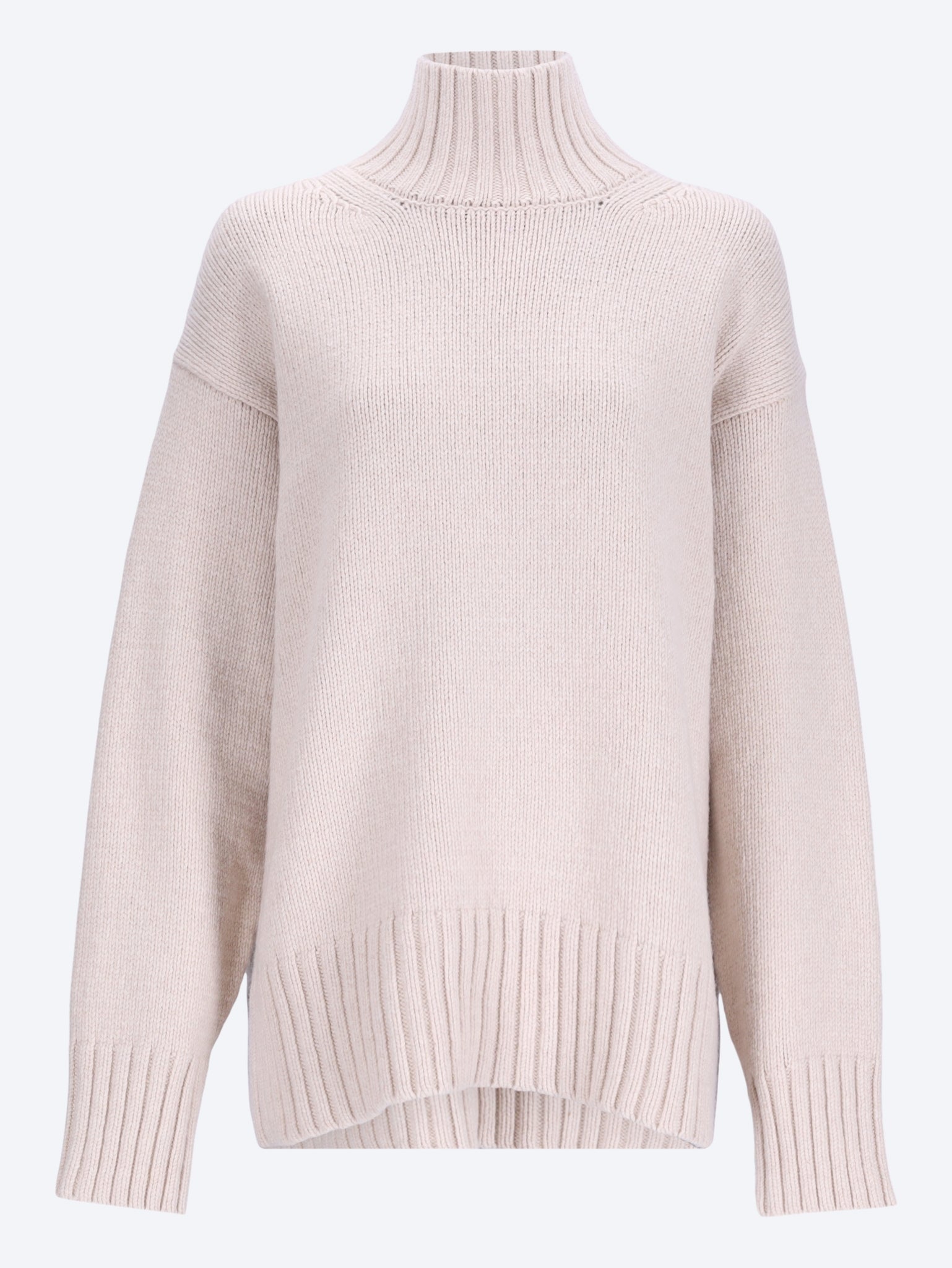 Wool-cashmere turtleneck sweater 1
