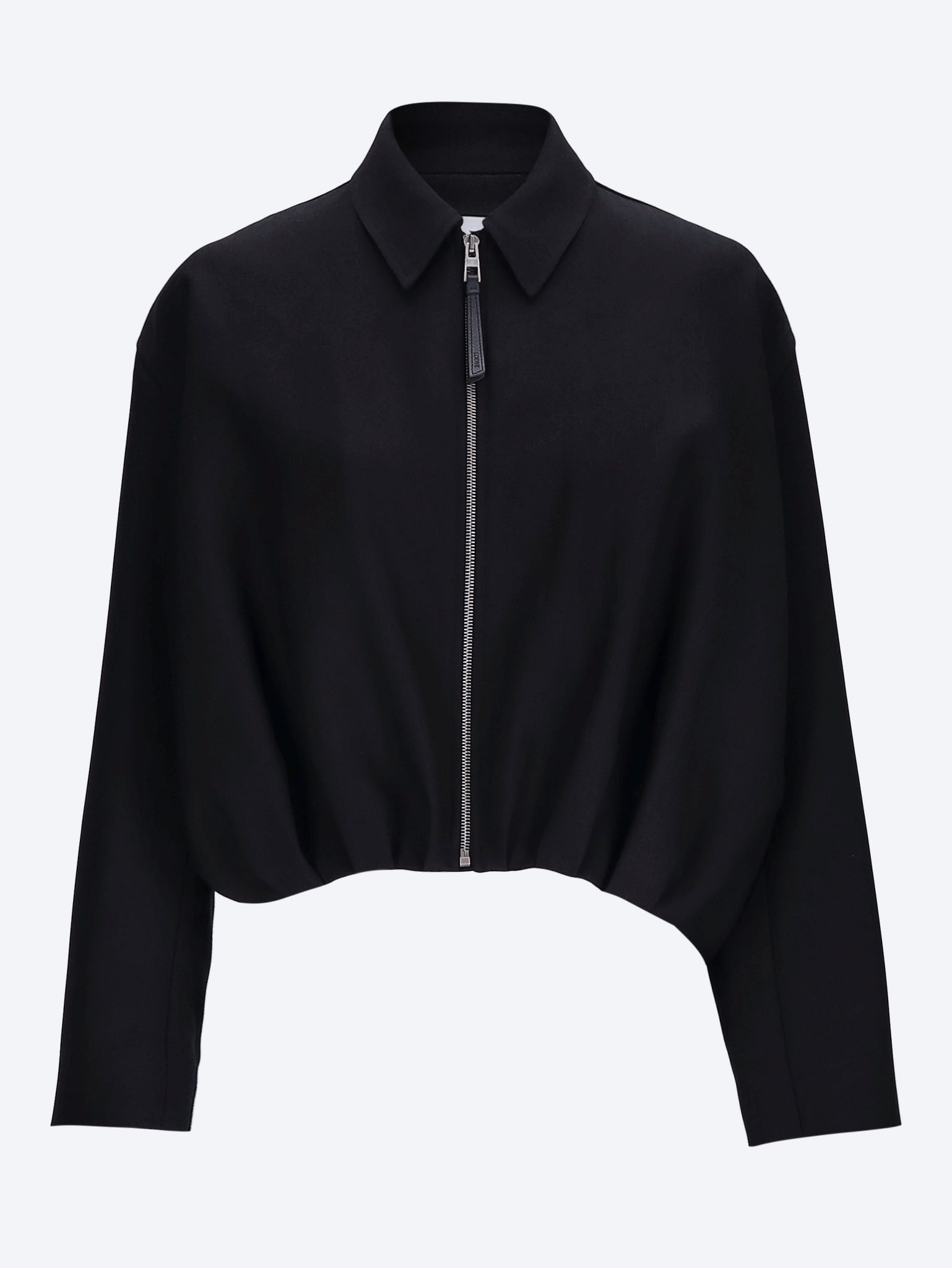 Wool draped jacket 1