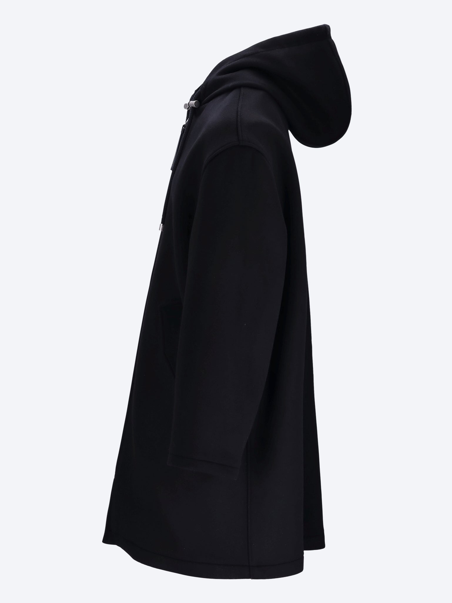 Wool hooded coat 2