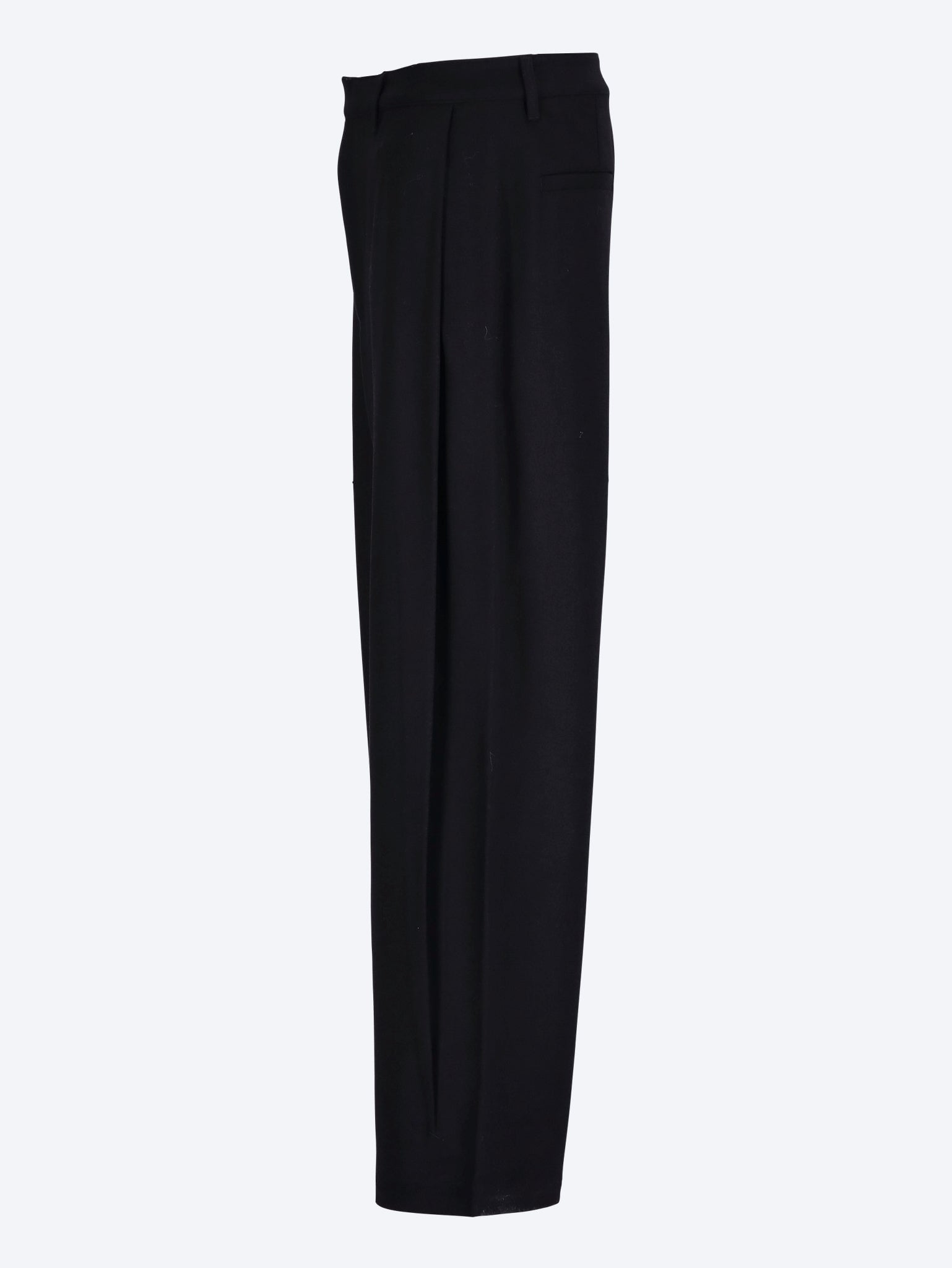 Bundfaltenhose aus Wolle 2