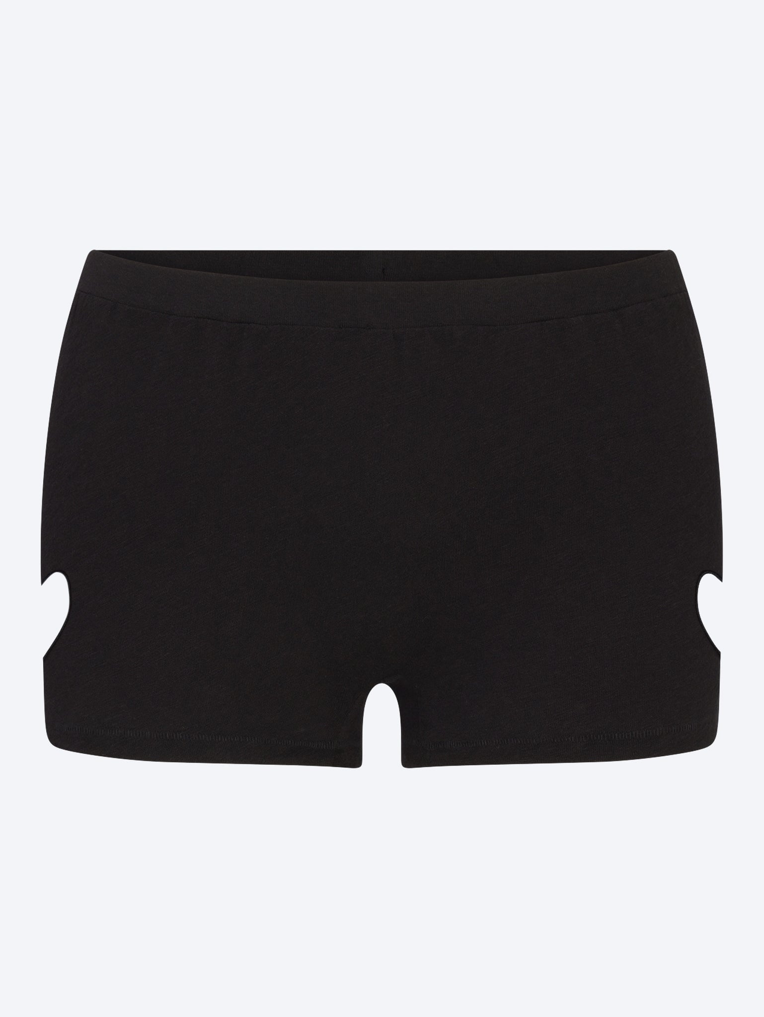 Worn in jersey micro heart shorts 1