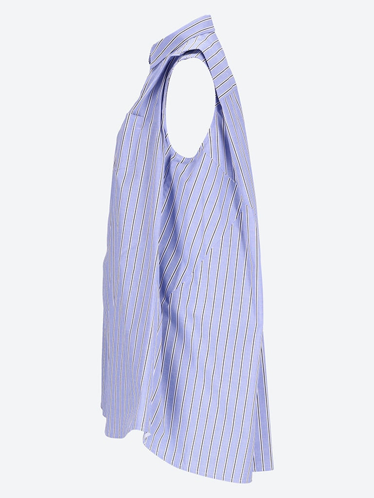 Woven cotton poplin shirt dress 2