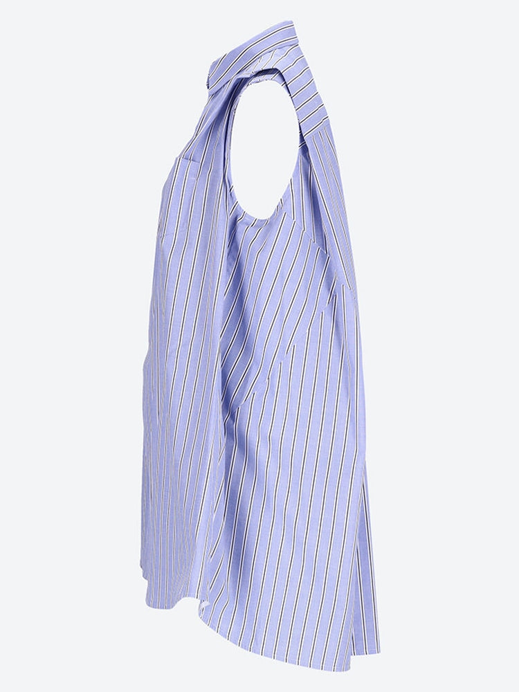Woven cotton poplin shirt dress 2