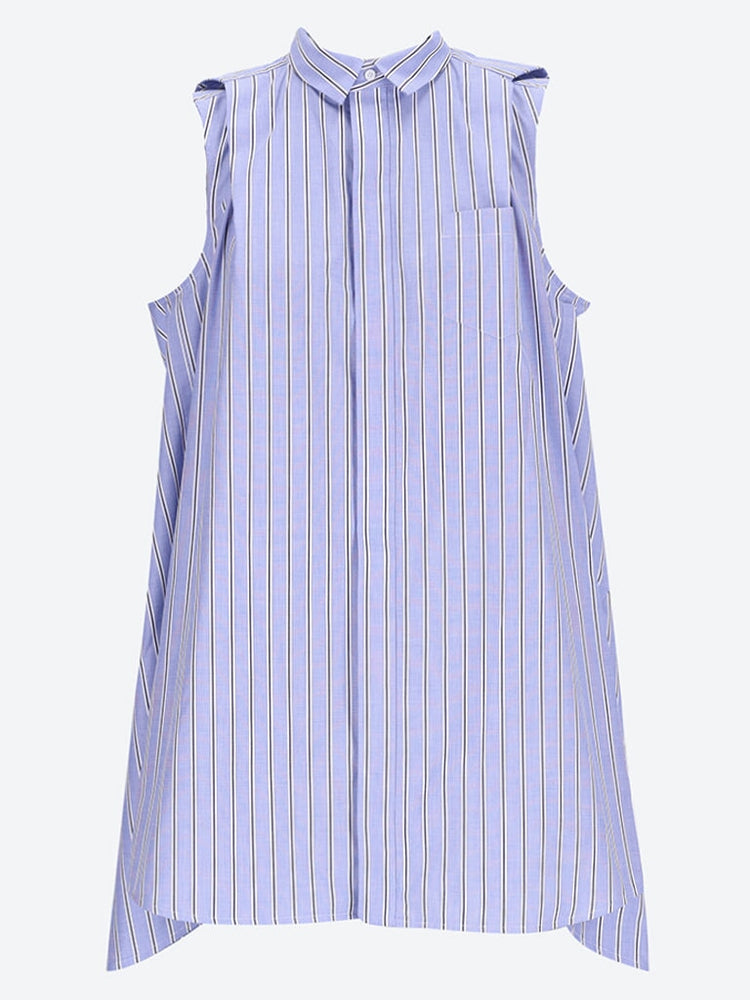 Woven cotton poplin shirt dress 1