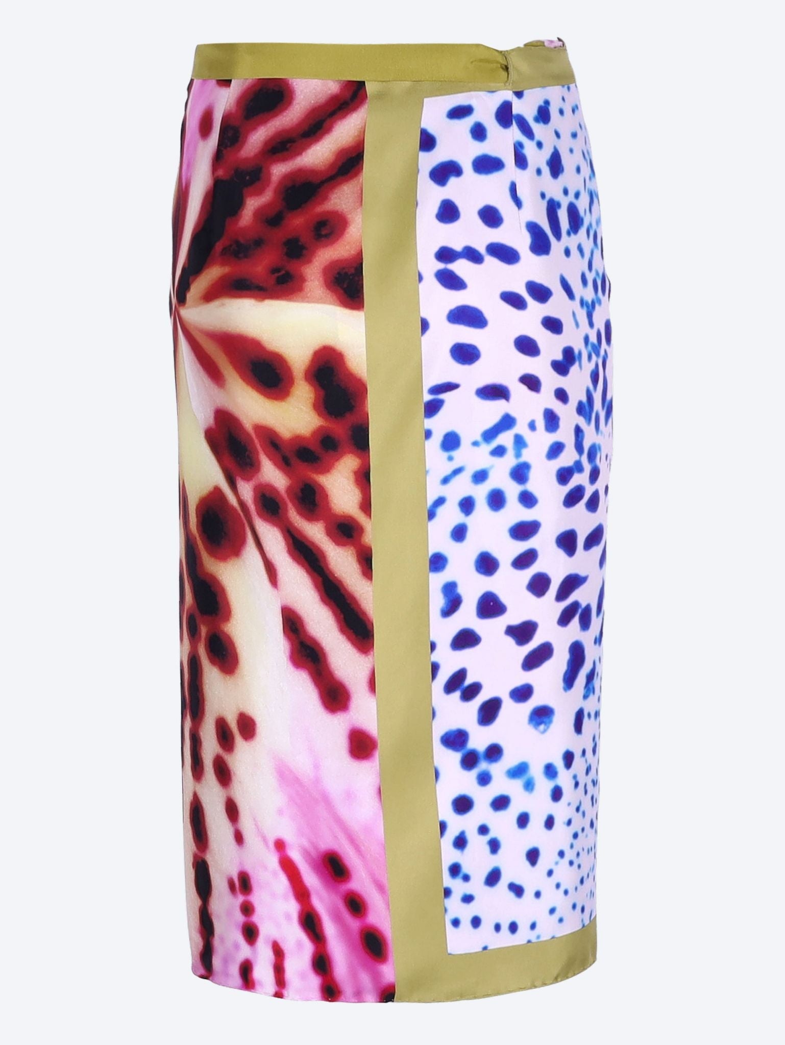 Wrap scarf printed skirt 3