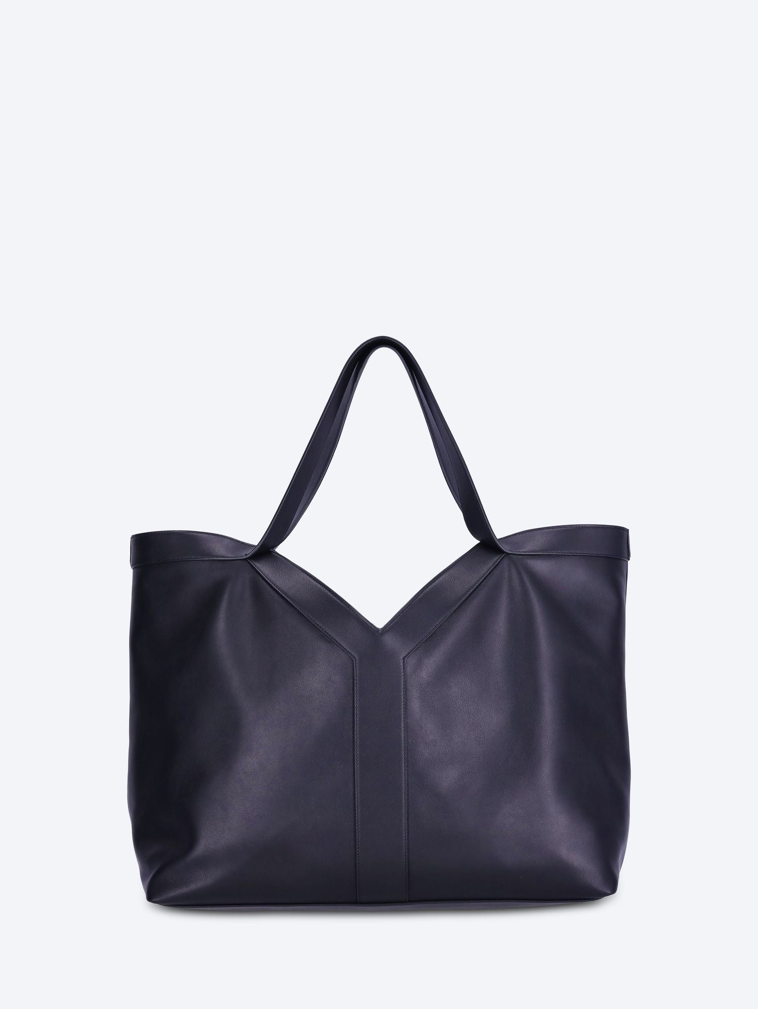 Y leather large tote bag 4