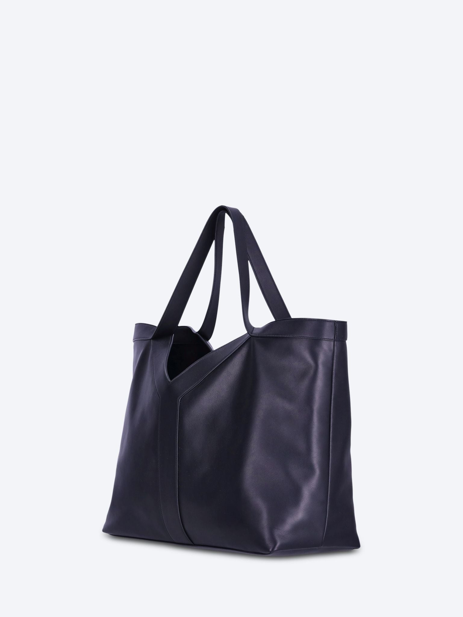 Y leather large tote bag 2