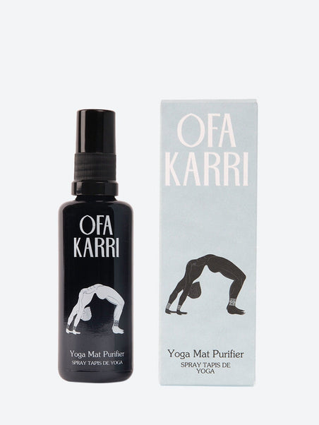 Yoga mat purifier spray