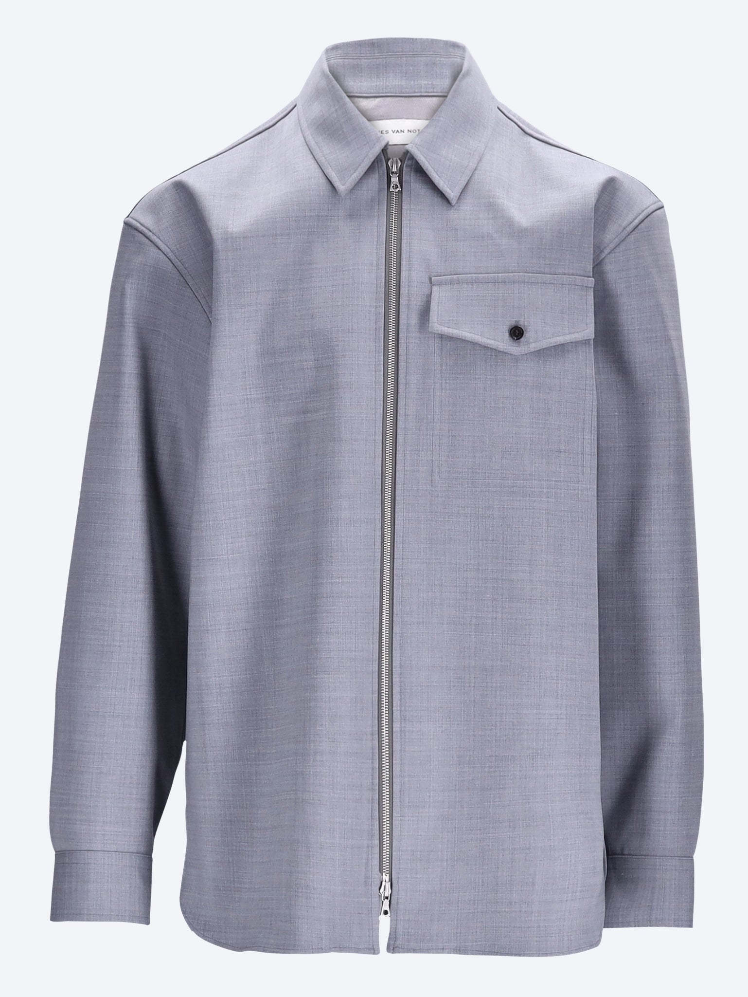 Zipped chest pocket shirt 1