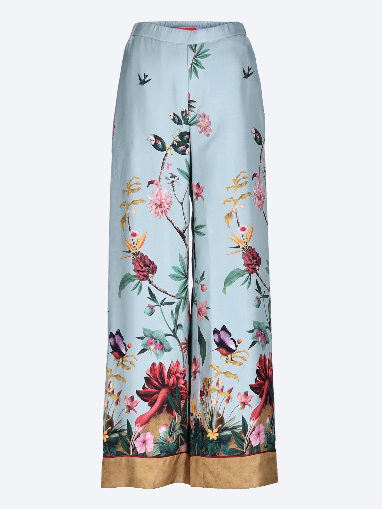Zooflora panel pajama pants 1
