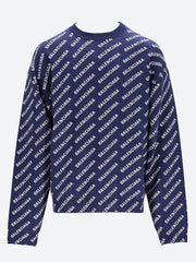 All-over crewneck sweater ref: