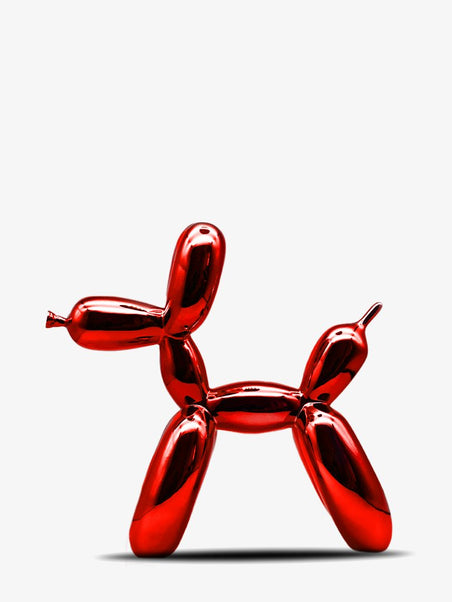 Balloon dog limited edition (after) jeff koons red