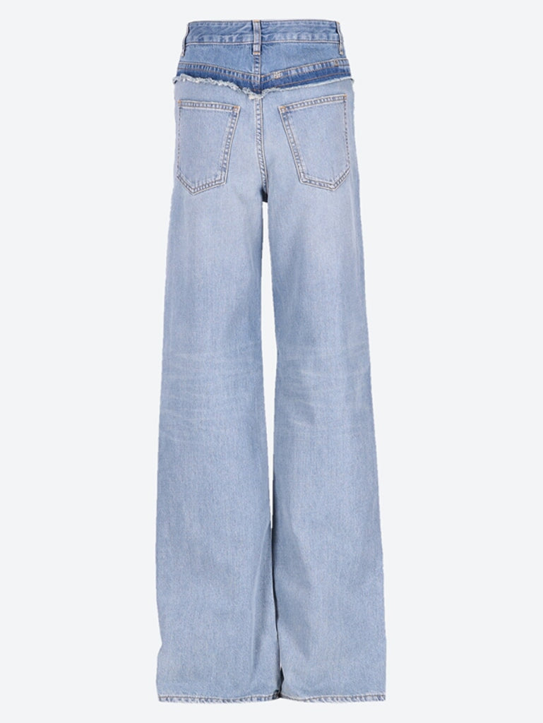 Jean en denim grand mélange 3