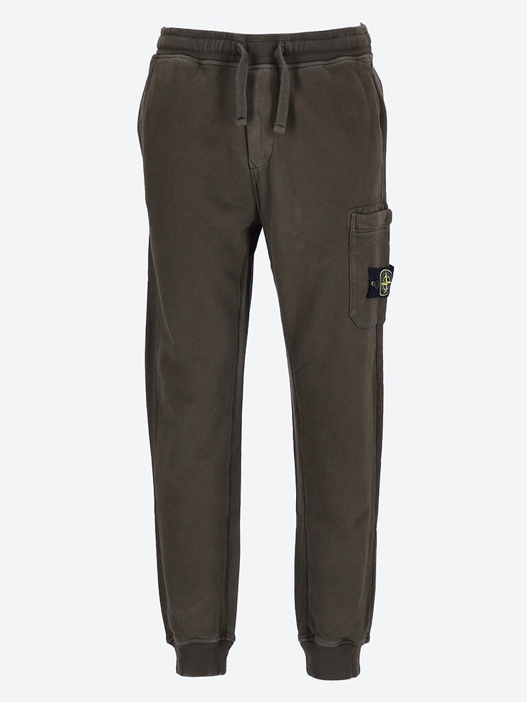 Brushed cotton fleece pants 1