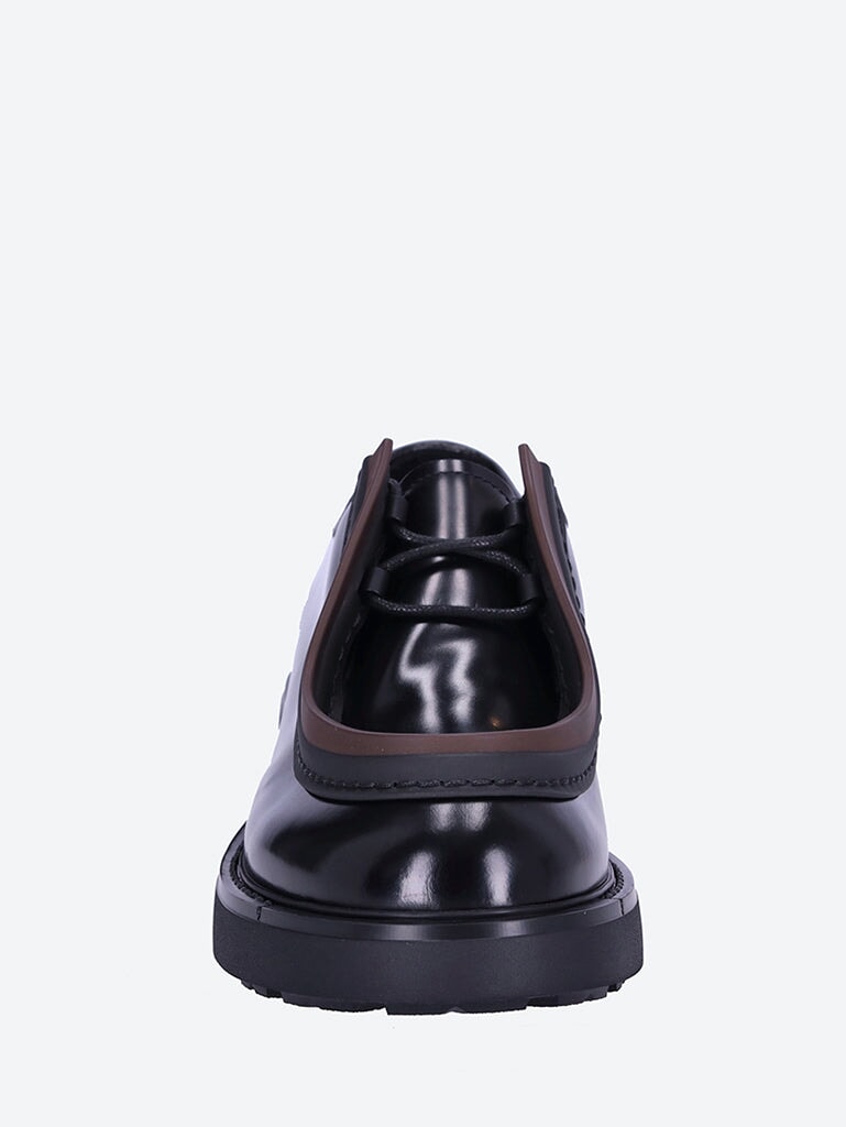 Brushed leather loafers 3