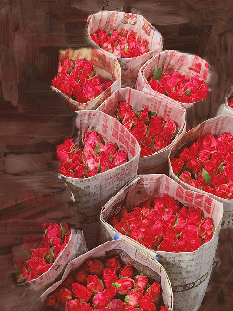 Kerzenbrennende Rose 70g 3