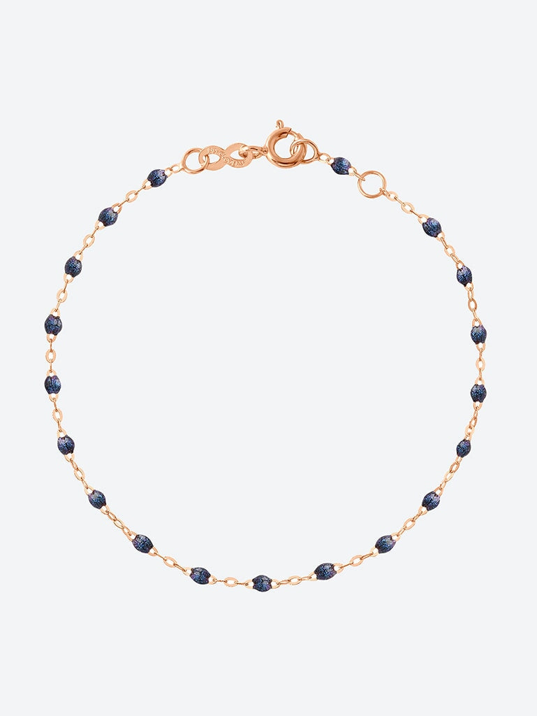 Bracelet ou rose bleu nuit 17 cm 1