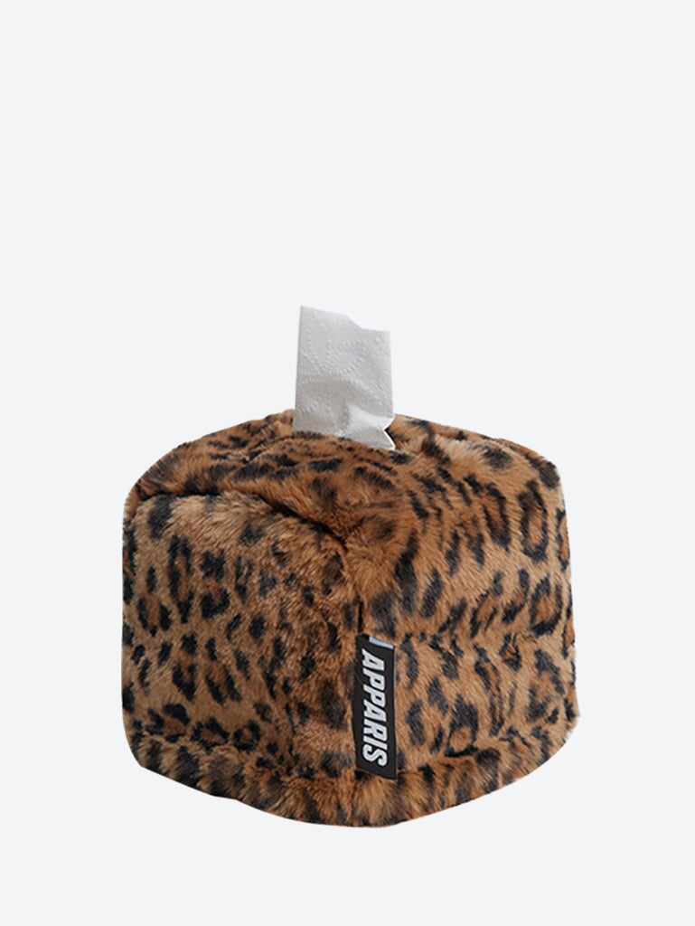 Couverture de boîte de tissus Davey Leopard 1