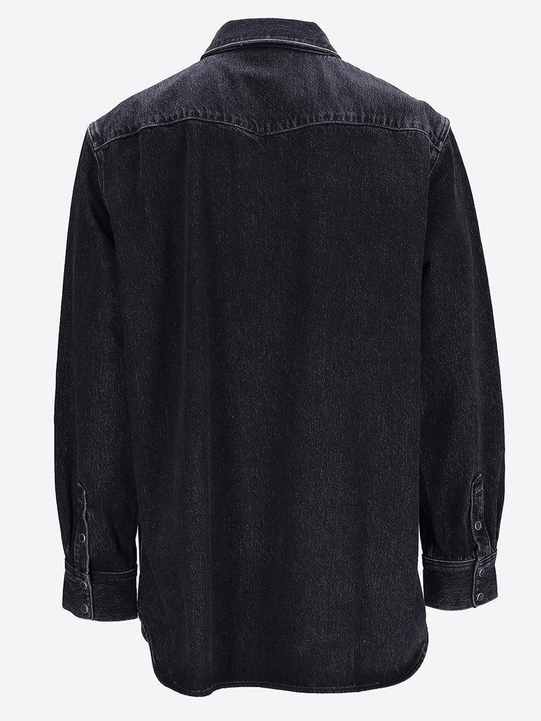 Denim long sleeve shirt 3