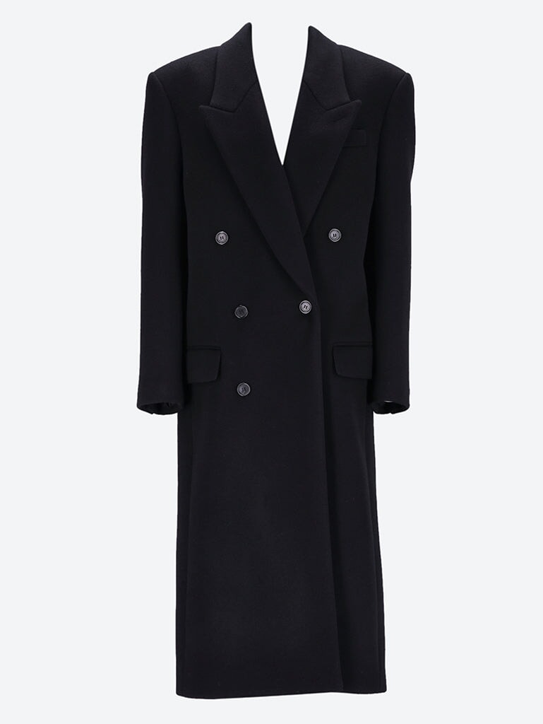 Double breasted coat 1