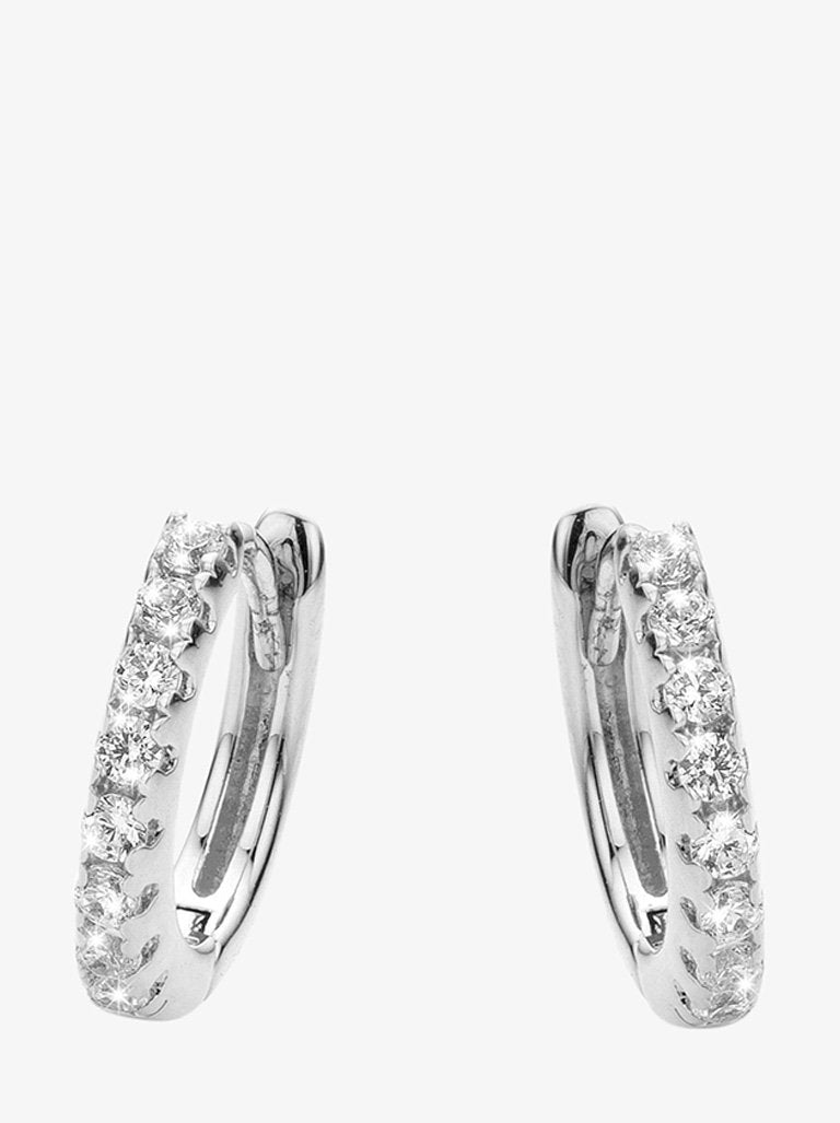 Boucles d'oreilles Dehli argent 1
