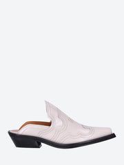 Embroidered western mules ref: