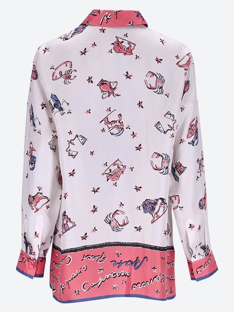 Fendi astrology twill shirt 2