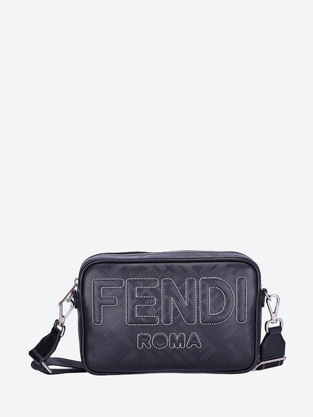 Fendi leather camera case bag
