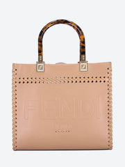 Fendi sunshine leather tote bag ref: