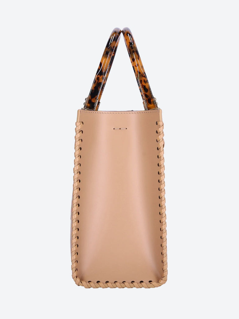 Fendi sunshine leather tote bag 3