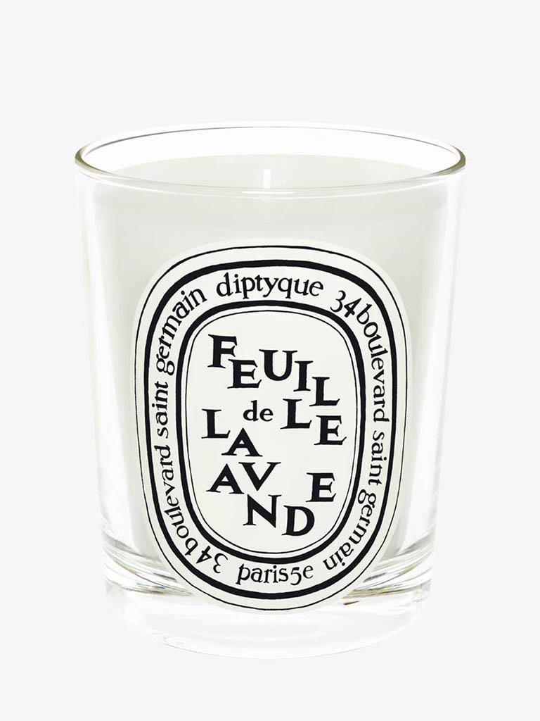 Feuille de lavande (lavander leaf) candle 1