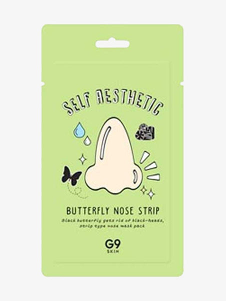 Self aesthetic butter fly nose strip