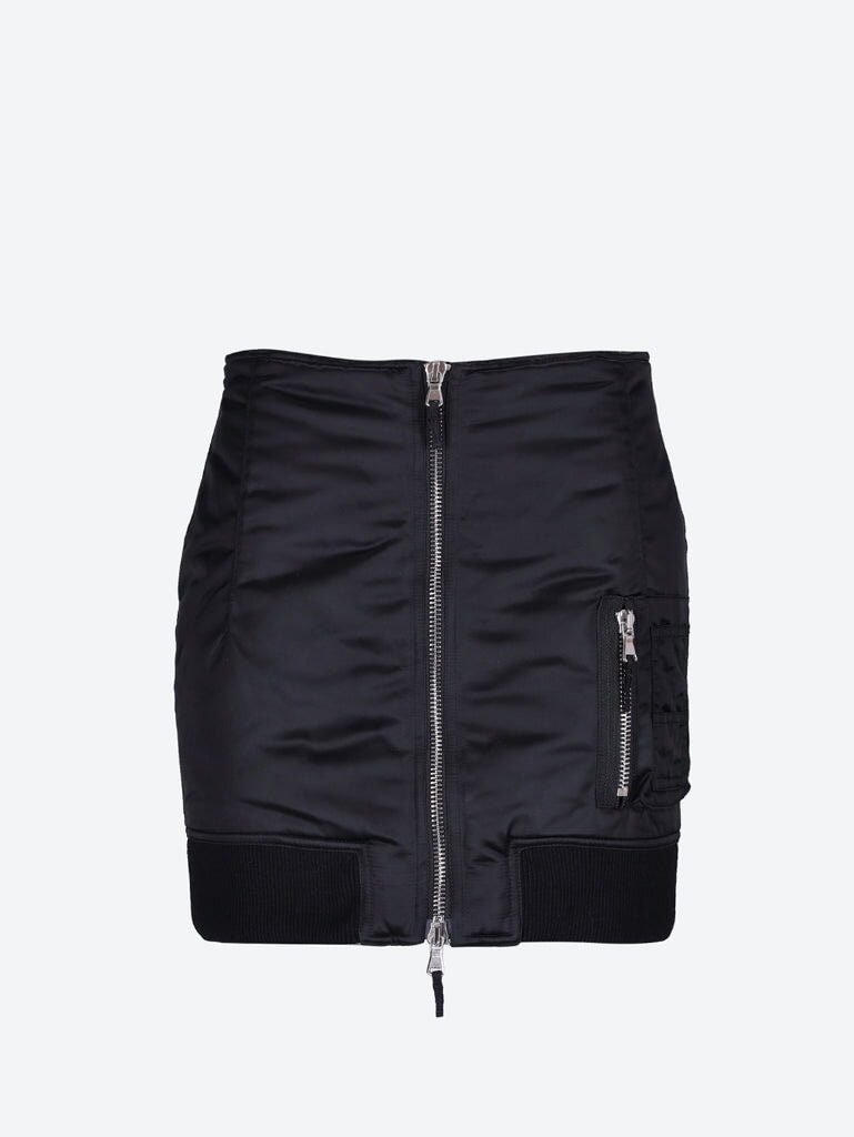 Mini jupe de broderie gaultier 1