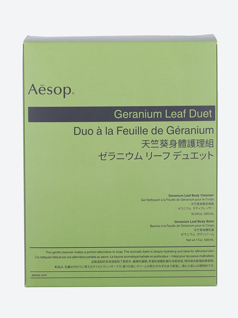 Duo à feuilles de géranium 2