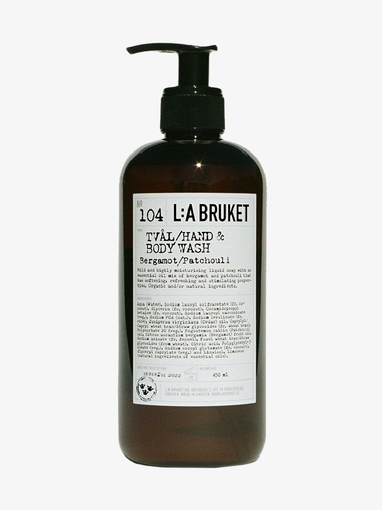 Gel douche mains et corps bergamote/patchouli 450ml 1