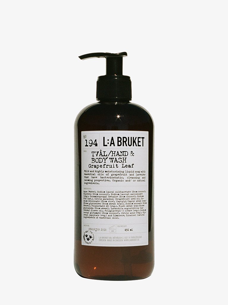 Hand & body wash grapefruit leaf 1