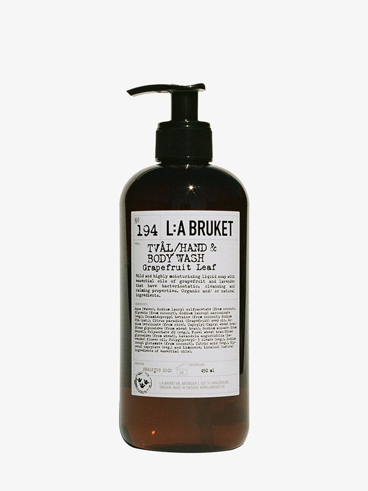 Hand & body wash grapefruit leaf 1