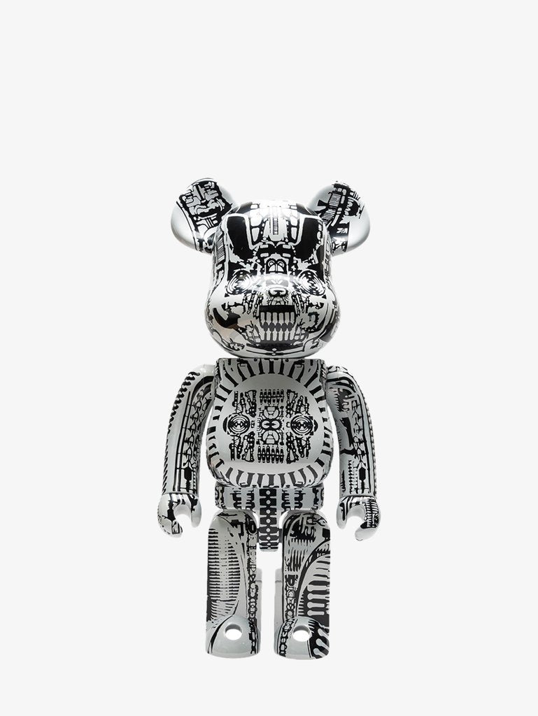 H.r.giger Sammlerstück aus 1000 % weißem Chrom 1