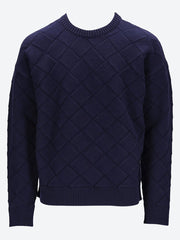 Intreccio knit wool crewneck sweate ref: