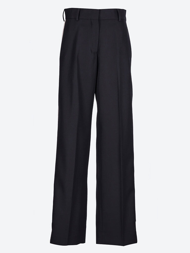 Knit tape suit pants 1