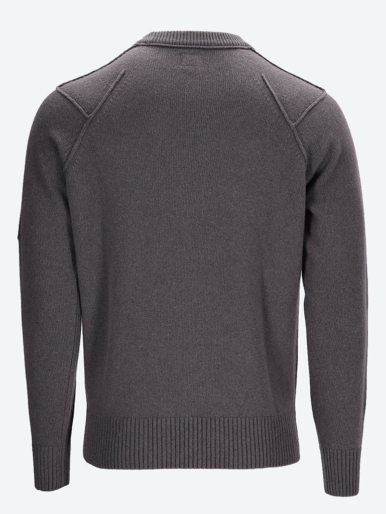 Lambswool crew neck jumper 3