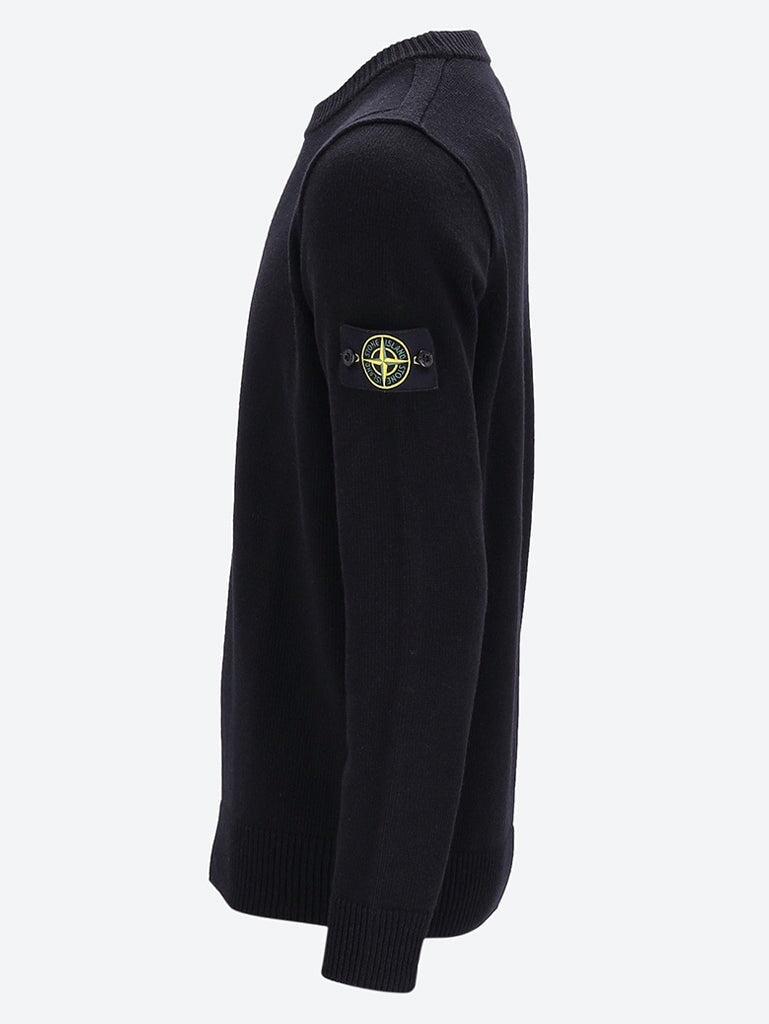 Lambswool crewneck knitwear 2